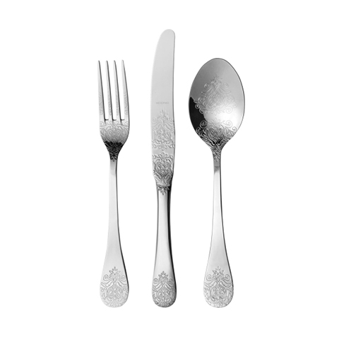 Набор ложка, вилка и нож столовые