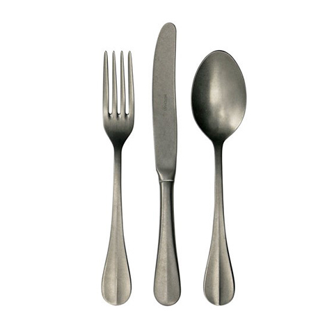 Набор ложка, вилка и нож десертные