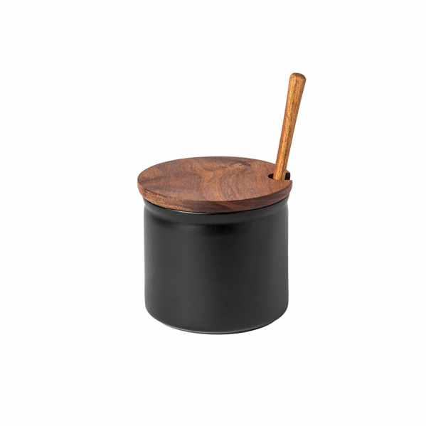 Емкость с ложкой