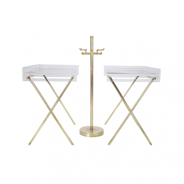 Два стола и подставка