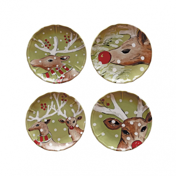 Набор из 4 тарелок