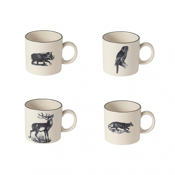 Набор из 4 кружек