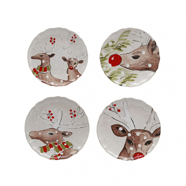 Набор из 4 тарелок