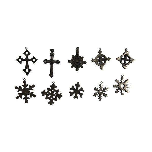 Набор елочных игрушек из 10 штук